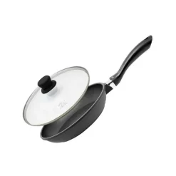 Flash Sale RETIF Po Le Frire En Aluminium Et Couvercle En Verre De 24Cm Elo Alucast