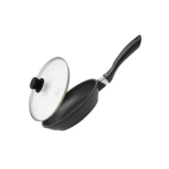 Fashion RETIF Po Le Frire En Aluminium Et Couvercle En Verre 20Cm Elo Alucast