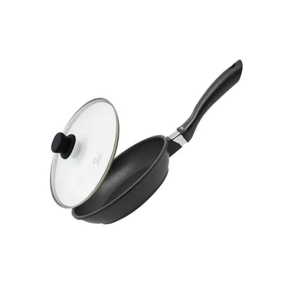 Fashion RETIF Po Le Frire En Aluminium Et Couvercle En Verre 20Cm Elo Alucast