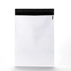 Online RETIF Pochette Plastique Opaque Blanche Ind Chirable Par 100