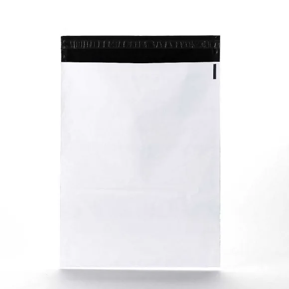 Online RETIF Pochette Plastique Opaque Blanche Ind Chirable Par 100
