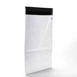 Online RETIF Pochette Plastique Opaque Blanche Ind Chirable Par 100