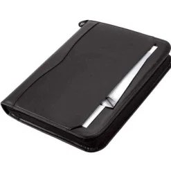 Cheap RETIF Porte Document Conf Rencier Anneaux Reggio A4 Mati Re Synth Tique Noir