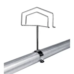 Clearance RETIF Porte- Tiquette Chrom Clipser Pour Tube 32Mm 12X2X17Cm
