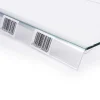 Clearance RETIF Porte Tiquette Transparent L120Xh40Mm Basculant - Pour Tablette Verre