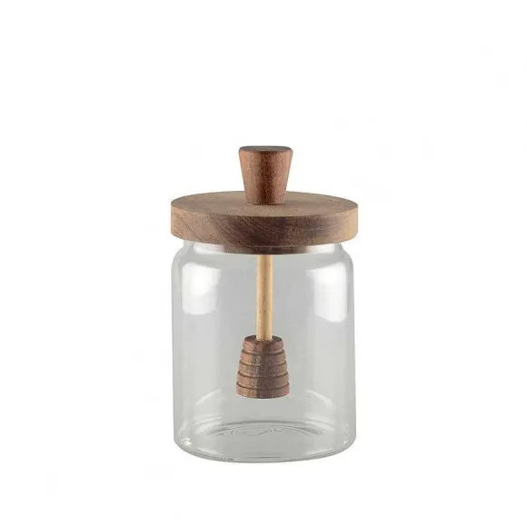 Best RETIF Pot A À Miel Avec Couvercle En Bois
