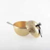Store RETIF Pot A Sucre Forme Pomme Dore