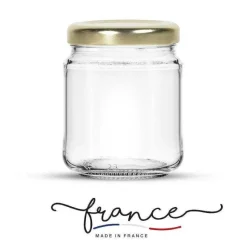 Best Sale RETIF Pot Cuisine 106Ml Verre Transparent Et Couvercle Or - Par 60