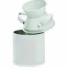 Fashion RETIF Pot Lait En M Tal Couleur Ivoire 12,5 Cl Par 6