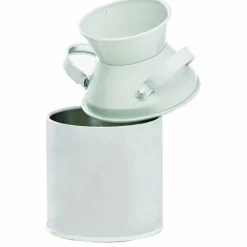 Fashion RETIF Pot Lait En M Tal Couleur Ivoire 12,5 Cl Par 6