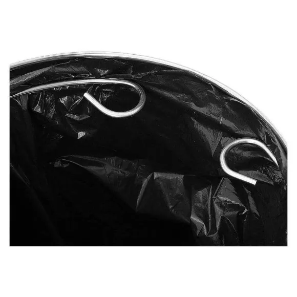 Outlet RETIF Poubelle 45 Litres Chrome Autocollant Pour Les D Chets R Siduels