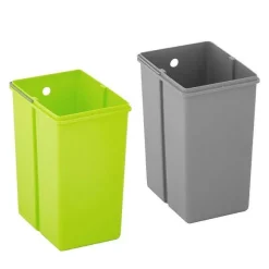 Sale RETIF Poubelle Automatique 62 Litres 3 Compartiments Acier Inoxydable