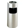 Best Sale RETIF Poubelle Cylindrique Avec Cendrier En Inox 25X60,5Cm