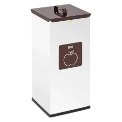 Fashion RETIF Poubelle De Tri Rectangulaire En M Tal Pour Biod Chets (Volume : 60 Litres Ma