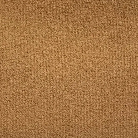 Clearance RETIF Pouf Pliant Et Coffre De Rangement En Velours Marron Caramel Avec Motifs