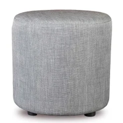 New RETIF Pouf Rond Krenn En Tissu