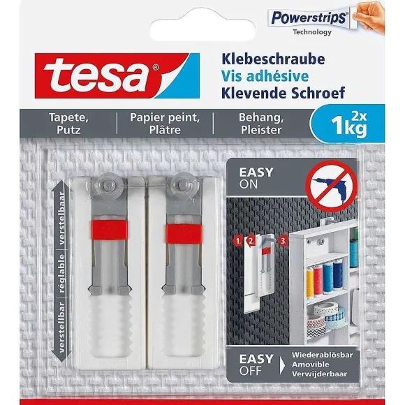 Shop RETIF Powerstrips Vis Adh Sive Pour Papier Peint/Pl Tre 2X1Kg