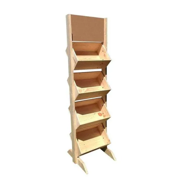 Outlet RETIF Pr Sentoir Bois 4 Niveaux - Hauteur 195 Cm