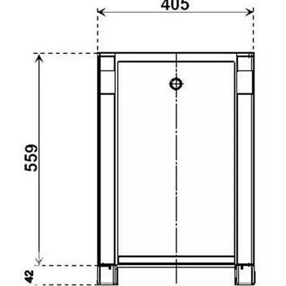 Best Sale RETIF R Frig Rateur Mini-Bar Design 40L - Porte Transparente - Noir