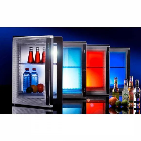 Best Sale RETIF R Frig Rateur Mini-Bar Design 40L - Porte Transparente - Noir