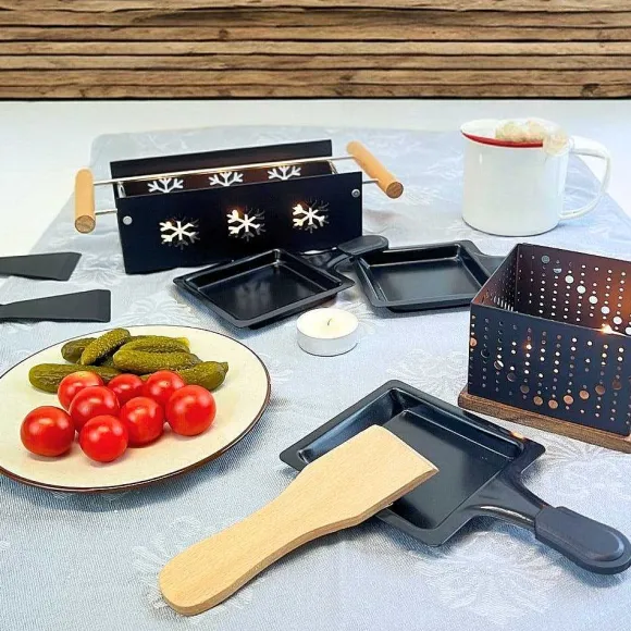Outlet RETIF Raclette A La Bougie 2 Personnes Fackelmann Sp Cialit S Culinaires