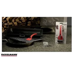 Hot RETIF Racloir Rouge Pour Plaque Vitroc Ramique Fackelmann