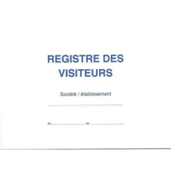 Outlet RETIF Registre Des Visiteurs 96 Pages 210 X 297 Horizontal