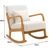 Online RETIF Rocking Chair Chaise Basculescandinave Bouclettes