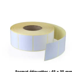 Shop RETIF Rouleau De 1 500 Tiquettes Format 45X35Mm