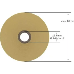 Sale RETIF Rouleau De 2580 Tiquettes Thermiques 38 X 25 Mm - Mandrin 25Mm