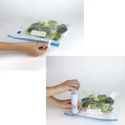 Outlet RETIF Sachet R Utilisable Avec Pompe Vide D'Air (Lot De 4)