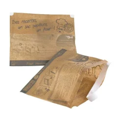 Fashion RETIF Sacs Cuisson Atlanti-Cook Adh Sifs Kraft Fen Tre 290X250Mm Par 500