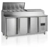 Outlet RETIF Saladette R Frig R E Positive 3 Portes Avec Compartiment Bac Gn 1/3 Inclus