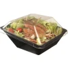 Hot RETIF Saladier Carr Avec Couvercle Rpet Noir 900Ml - Par 200