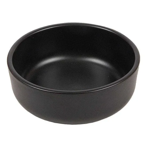 New RETIF Saladier En Terre Cuite Noir 812Ml 17,1X5,38Cm Per 8