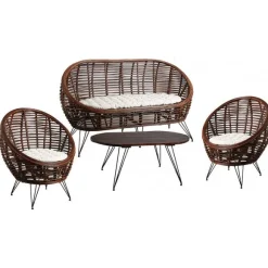 Store RETIF Salon Rotin Croco