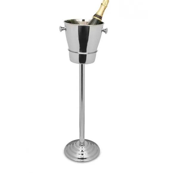 Outlet RETIF Seau A Champagne Sur Pied Inox H.84Cm