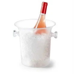 Store RETIF Seau Champagne En Plastique Transparent 21Cm