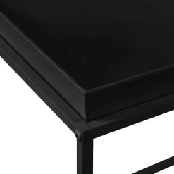 Shop RETIF Set De 2 Tables Basses De Tailles Diff Rents Avec Plateau Amovible En M Tal No
