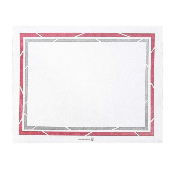 New RETIF Set De Table En Papier Blanc Pour Plateau Fast Food 28X35Cm Par 2000