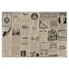 Hot RETIF Set De Table Papier Recycl Times Xl 35X50Cm Naturel - Par 2000
