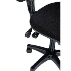 Hot RETIF Si Ge Dactylo Noir Sans Accoudoir 48,5X53X44,5Cm