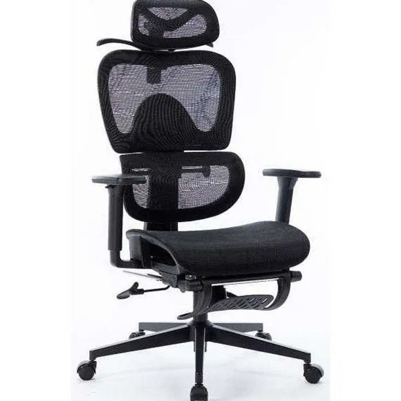 Store RETIF Si Ge De Bureau Ergonomique En Filet Noir Union