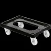 Flash Sale RETIF Socle Rouleur 4 Roues Pivotantes Chape Acier L Noir