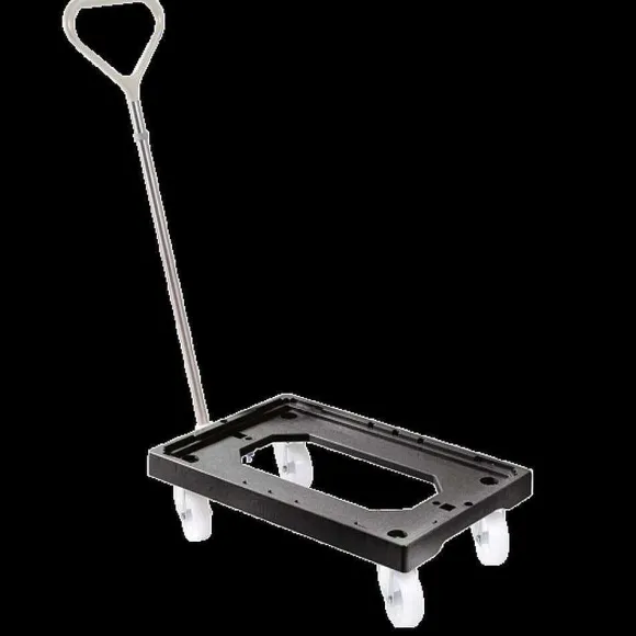 Flash Sale RETIF Socle Rouleur 4 Roues Pivotantes Chape Acier L Noir