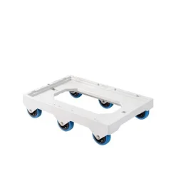 Store RETIF Socle Rouleur 6 Roues Silence Axe Inox