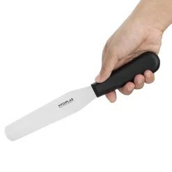 Store RETIF Spatule Flexible Professionnelle Lame Droite Noire 150Mm