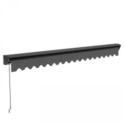 Hot RETIF Store Banne Avec Coffre 3X2,50 M Gris
