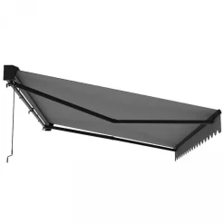 Hot RETIF Store Banne Avec Coffre 3X2,50 M Gris