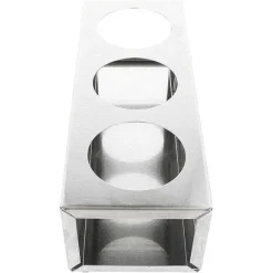 Best RETIF Support 3 Flacons Sauces 720Ml 28X10X8Cm Inox